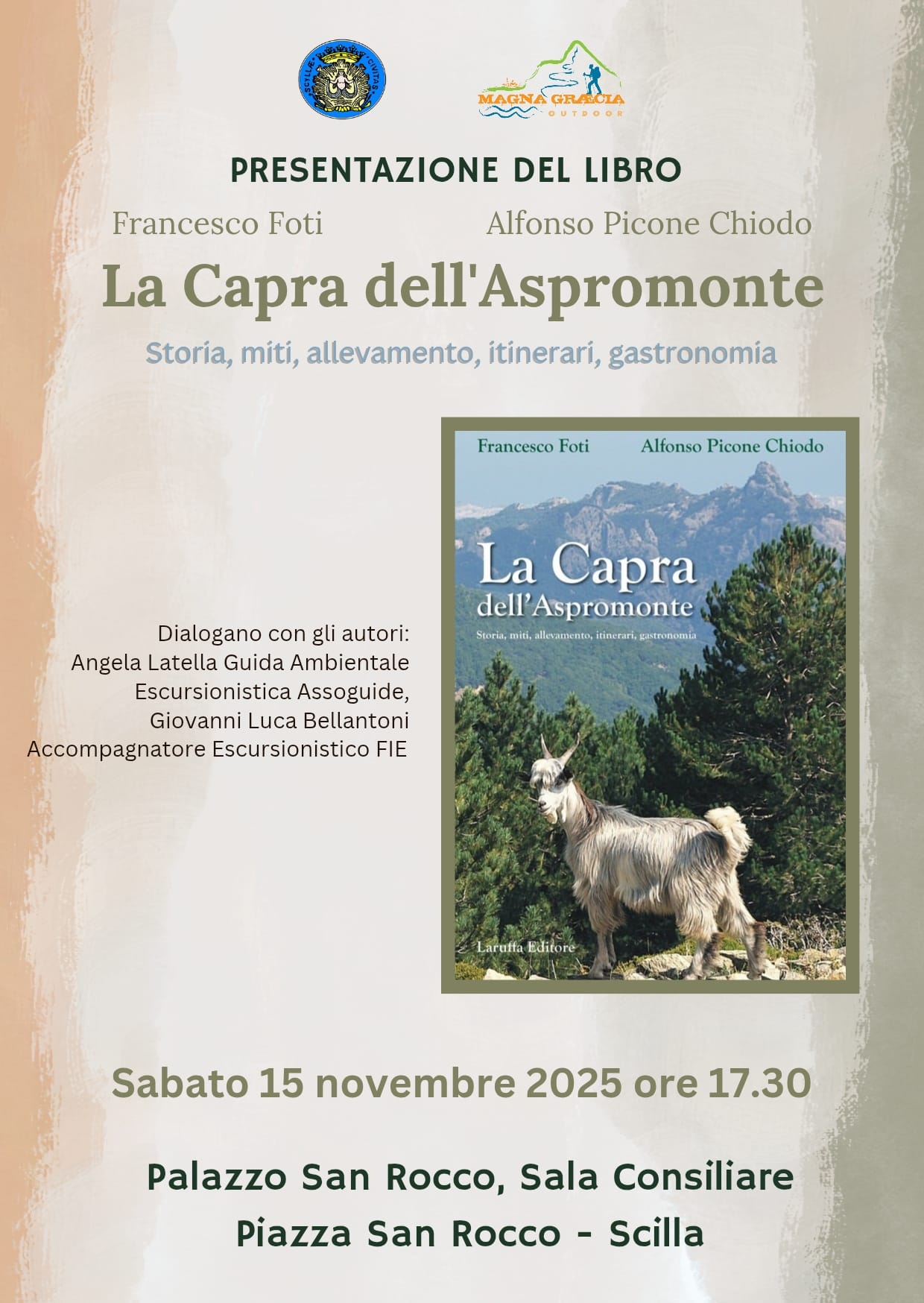 Presentazione libro: La Capra dell’Aspromonte