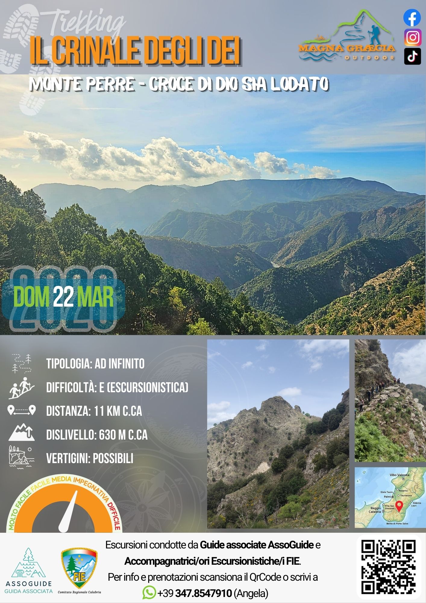 Il Crinale degli Dei – Monte Perre Croce di Dio sia lodato