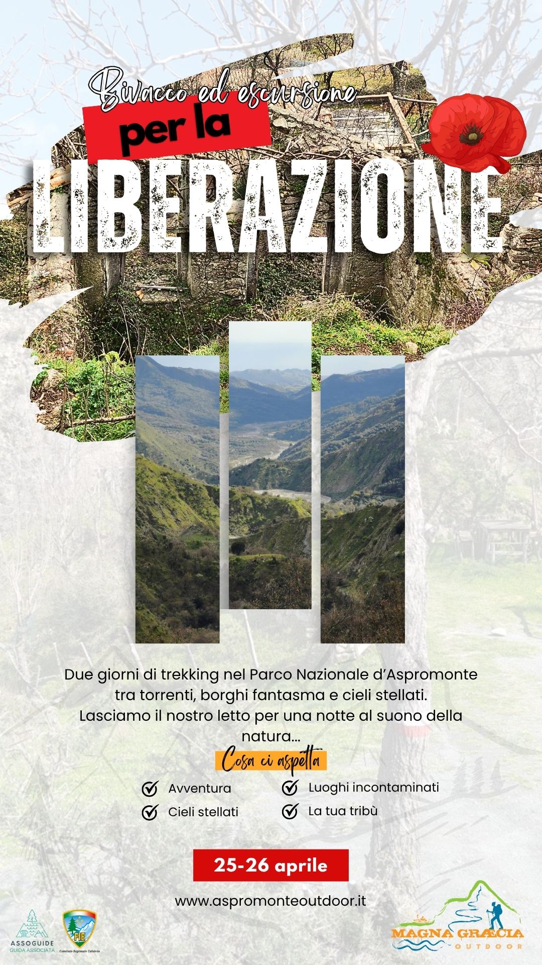 Bivacco ed escursione per la Liberazione
